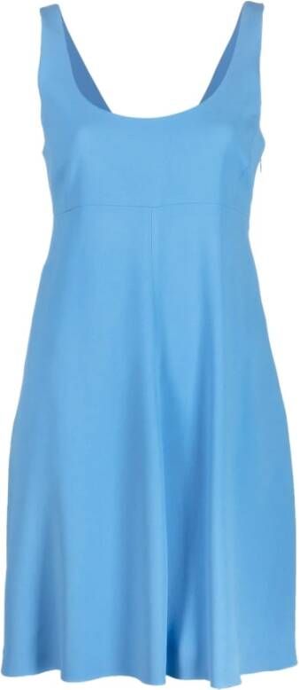 Emporio Armani Short Dresses Blauw Dames
