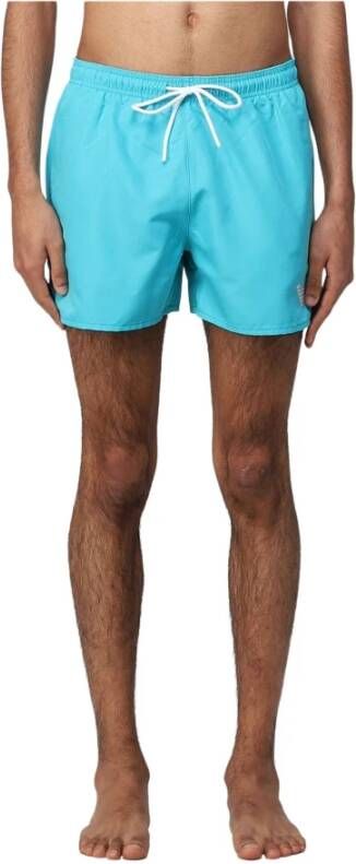 Emporio Armani Short Shorts Blauw Heren