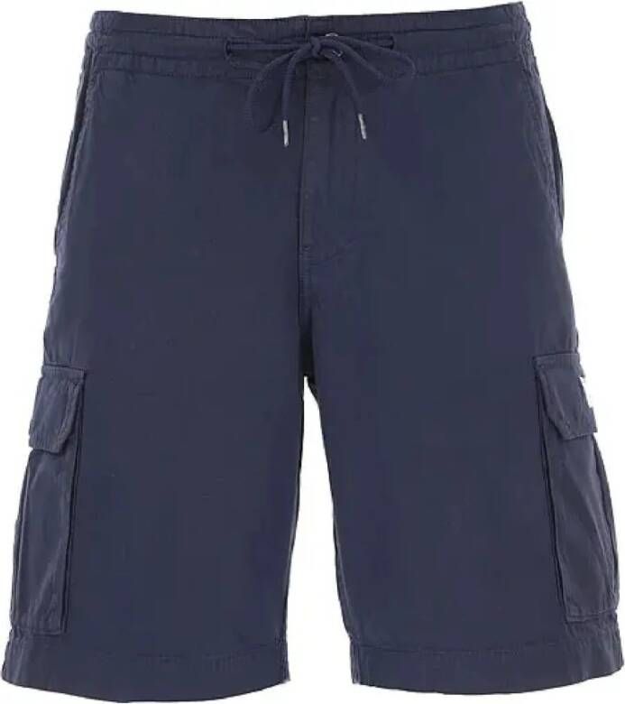 Emporio Armani Shorts Blauw Heren