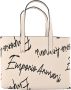 Emporio Armani Witte Handtas met Verstelbare Afneembare Schouderband White Dames - Thumbnail 2