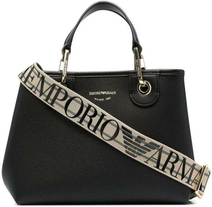 Emporio Armani MyEA Tas Iconische Handtas voor Moderne Vrouwen Black Dames