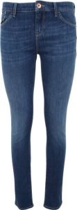 Emporio Armani Skinny Push UP Jeans Blauw Dames