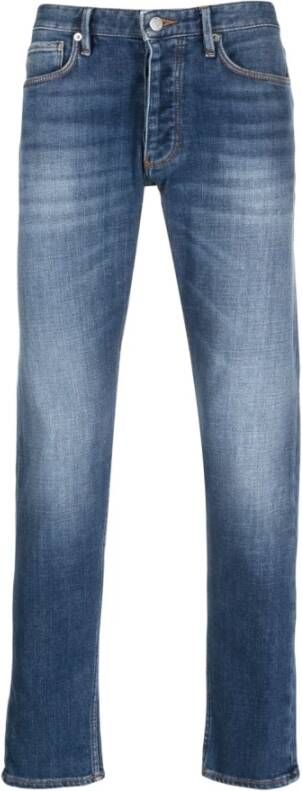 Emporio Armani Slim-fit Jeans Klassieke Stijl Blue Heren
