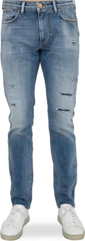 Emporio Armani Slim-Fit Denim Jeans Blue Heren