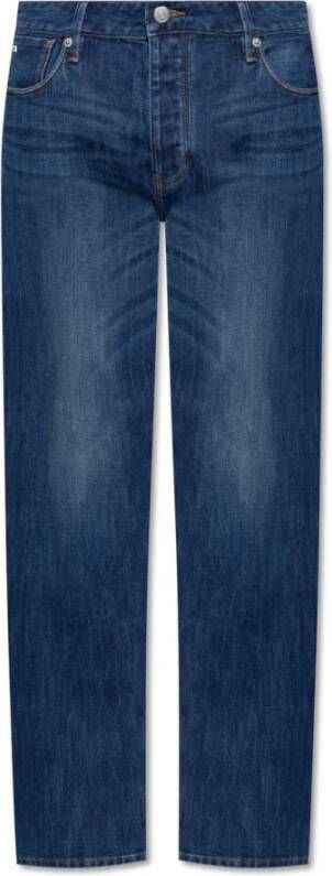 Emporio Armani Slim fit jeans Blauw Heren