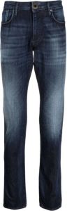 Emporio Armani Slim-fit Jeans Blauw Heren