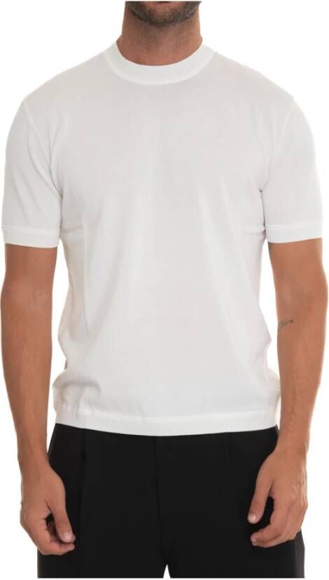 Emporio Armani Slim Fit Jersey T-shirt White Heren