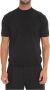 Emporio Armani Slim Fit Jersey T-shirt Zwart Heren - Thumbnail 1