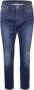 Emporio Armani Blauwe Jeans met Smalle Pijpen en Logo Patch Blauw Heren - Thumbnail 1