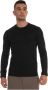 Emporio Armani Slim Fit T-shirt met Lange Mouwen Zwart Heren - Thumbnail 1