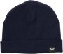 Emporio Armani Blauwe Logo Voorhoed Geribbeld Detail Blue Heren - Thumbnail 1