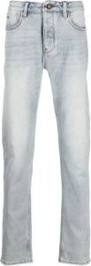 Emporio Armani Straight Jeans Blauw Heren