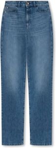 Emporio Armani Straight leg jeans Blauw Dames