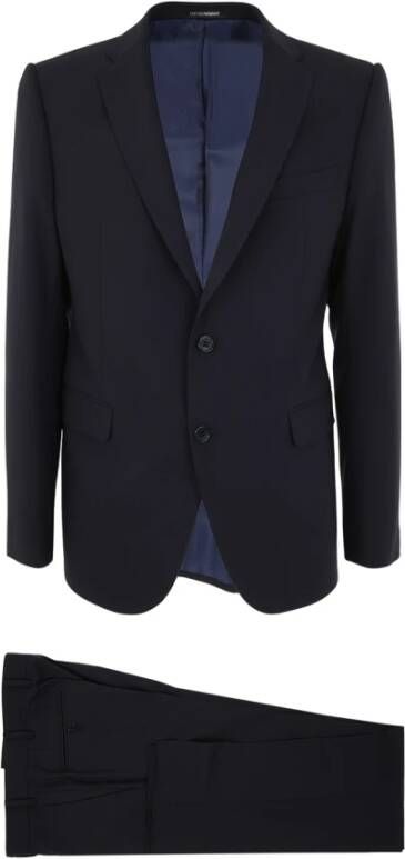Emporio Armani Suit Blauw Heren