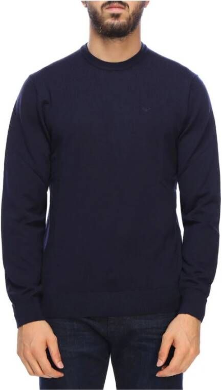 Emporio Armani Sweater 1548762f Blauw Heren