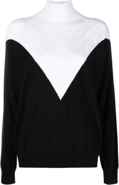 Emporio Armani Sweaters Black Zwart Dames