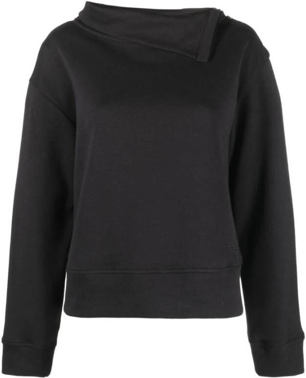 Emporio Armani Sweaters Black Zwart Dames