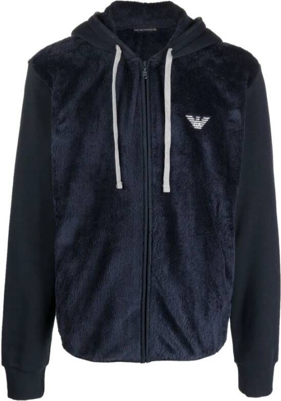 Emporio Armani Sweaters blauw Heren