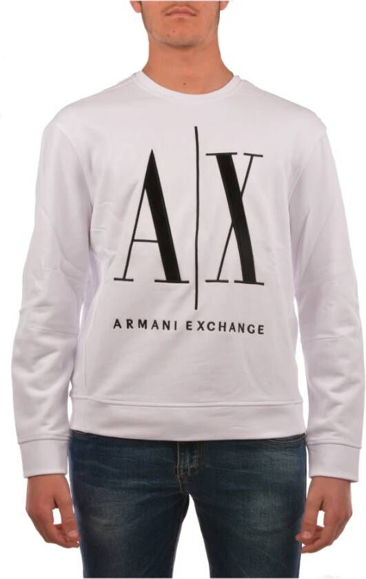 Emporio Armani Sweaters White Wit Heren