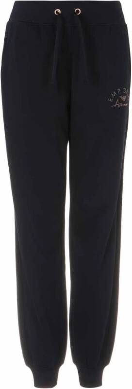 Emporio Armani Sweatpants Blauw Dames