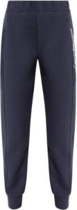 Emporio Armani Sweatpants with logo Blauw Dames