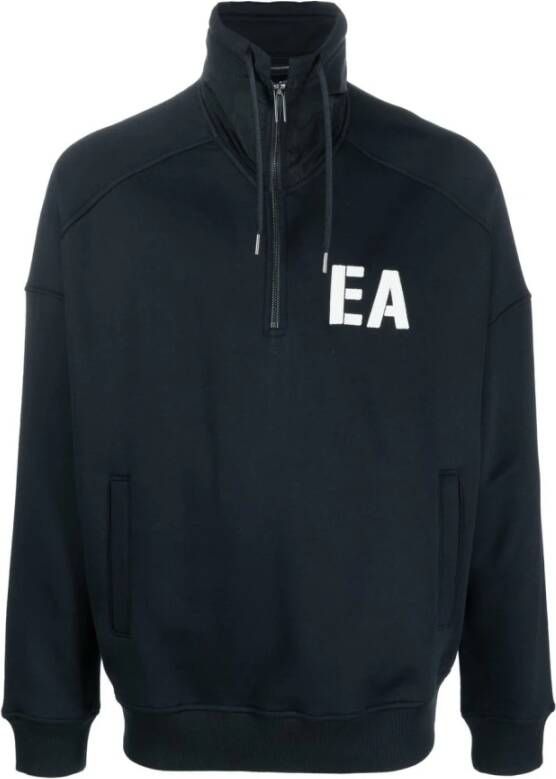 Emporio Armani Sweatshirt 6l1mm01jqnz Blauw Heren