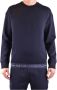 Emporio Armani Sweatshirt; Hoodies Blauw Heren - Thumbnail 1