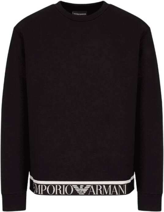 Emporio Armani Sweatshirt Zwart Heren