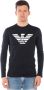 Emporio Armani Heren Sweatshirt met Lange Mouwen Upgrade Blue Heren - Thumbnail 1