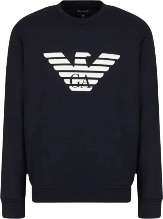 Emporio Armani Sweatshirts & Hoodies Blauw Heren