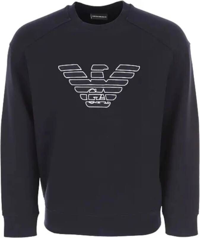Emporio Armani Sweatshirts hoodies Blauw Heren