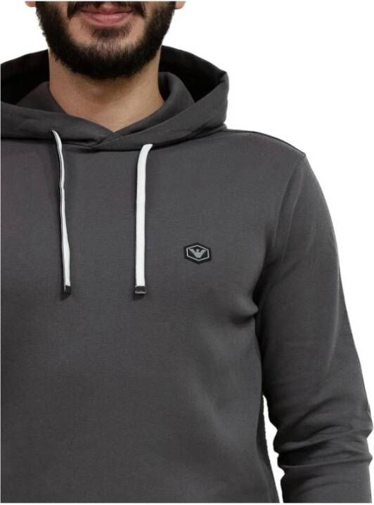 Emporio Armani Sweatshirts; Hoodies Grijs Heren