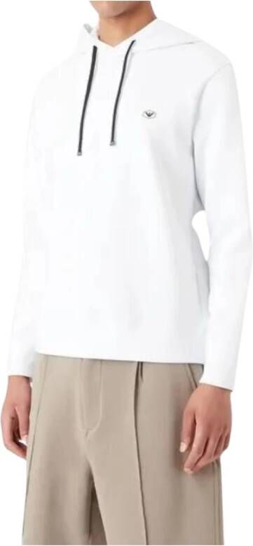 Emporio Armani Heren Essential Jersey Sweatshirt White Heren