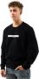 Emporio Armani Lichtgewicht Katoenen Logo Sweatshirt Black Heren - Thumbnail 1