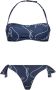 Emporio Armani Stijlvolle Bikini voor Strand- en Zwemavonturen Blue Dames - Thumbnail 1