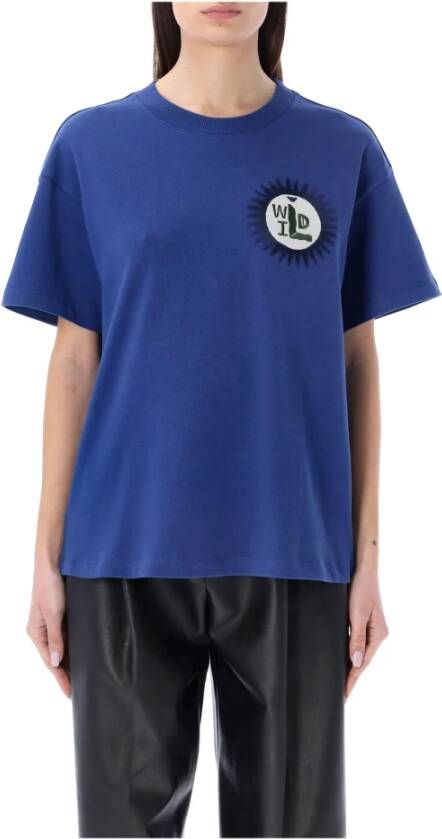 Emporio Armani T-Shirt Blauw Dames