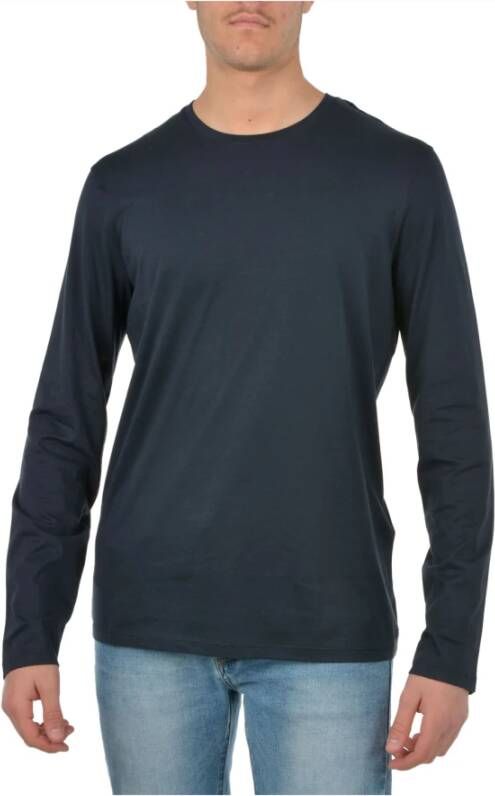 Armani Exchange 8nzm77-zja5z T-shirt met lange mouwen Blauw Heren