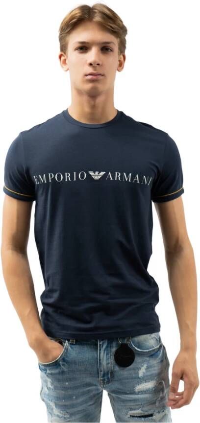 Emporio Armani T-Shirt Collectie Zwart Heren