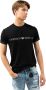 Emporio Armani Blauw Katoenen Heren T-Shirt Herfst Winter Blue Heren - Thumbnail 1