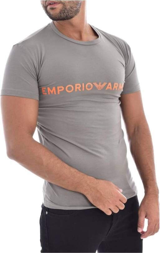 Emporio Armani t-shirt Grijs Heren