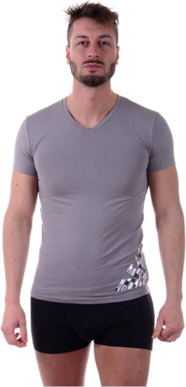Emporio Armani Heren Ondershirt Gray Heren