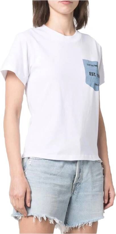 Emporio Armani t-shirt Wit Dames