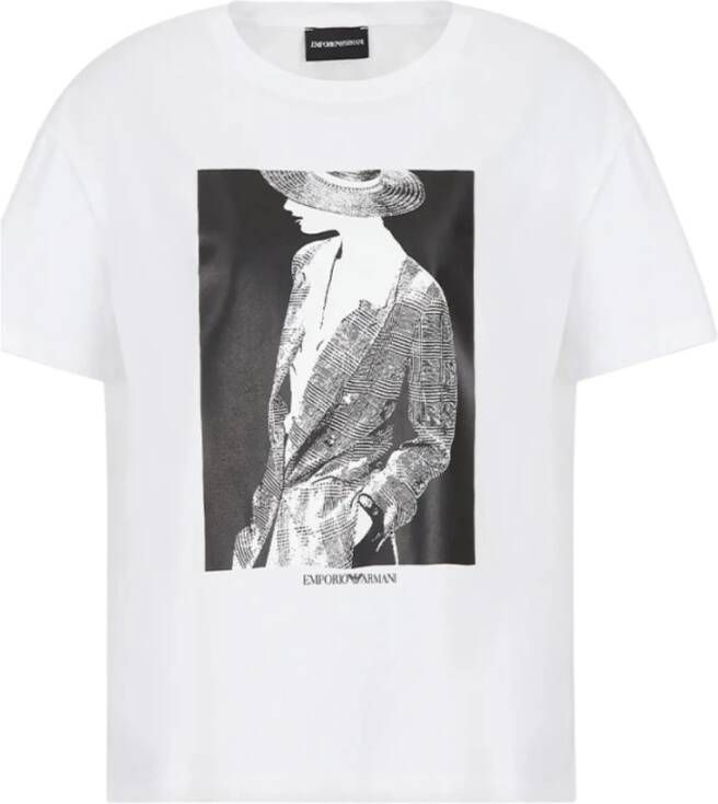 Emporio Armani t-shirt Wit Dames
