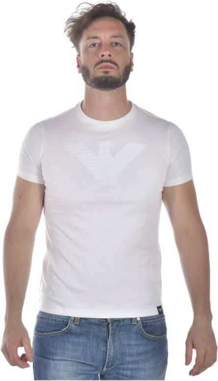 Emporio Armani Korte mouwen T-shirt White Heren