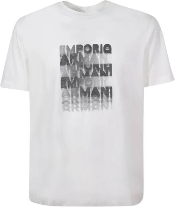 Emporio Armani T-shirt Wit Heren