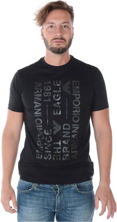 Emporio Armani t-shirt Zwart Heren