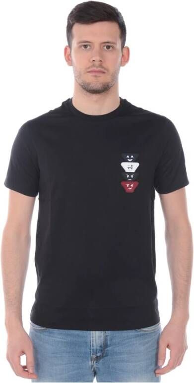 Emporio Armani Casual Logo Print Sweatshirt Black Heren