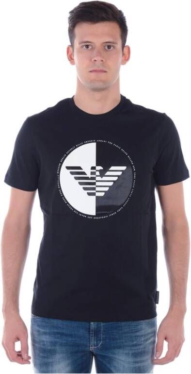 Emporio Armani Korte Mouw T-shirt Black Heren