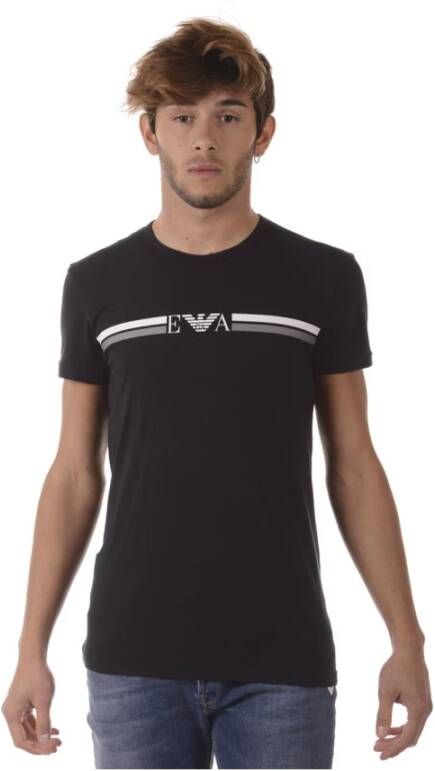 Emporio Armani Korte Mouw T-shirt Black Heren