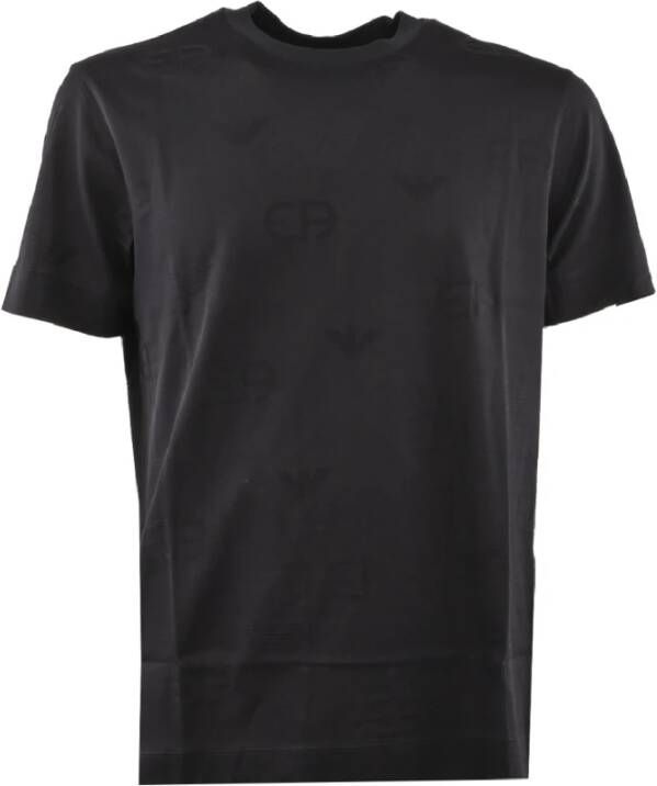 Emporio Armani T-shirts Blauw Heren